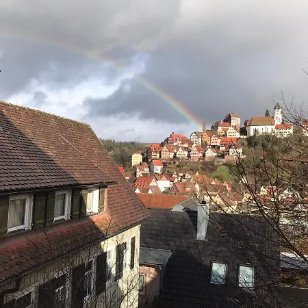 Daire Retro Mit Schlossblick Im Nordschwarzwald